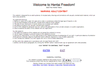 Tablet Screenshot of hentaifreedom.com